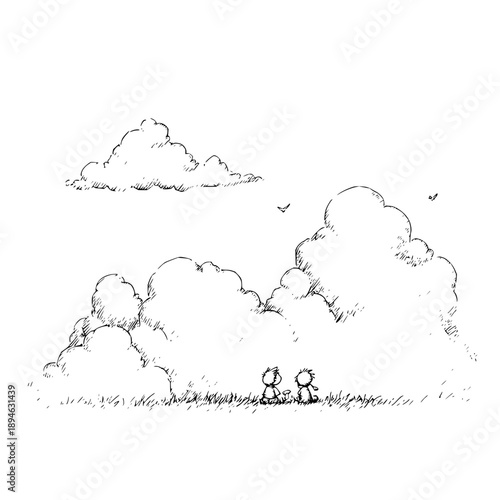 Black Minimalist Abstract Background Design