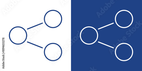Shared Blue And White Icon Style Collection