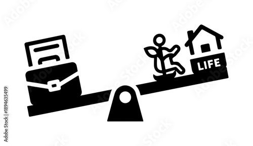 Work-life balance scale