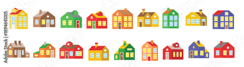 house vector icon, flat design pixel perfect