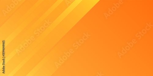 Abstract orange banner background. full color, orange gradation and effect geometry, with a modern concept style