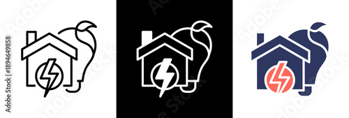 Energy Efficiency triple icon