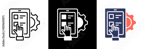 Process Control triple icon