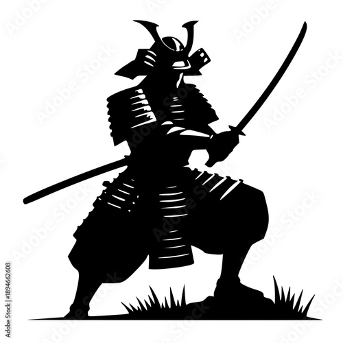 medieval knight with sword