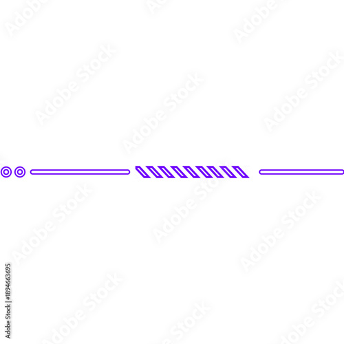 Futuristic Hud Scifi Neon Decoration