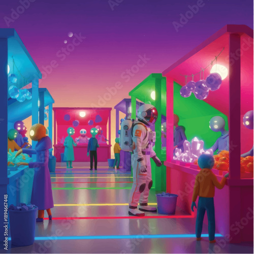 Astronaut Space Suit Museum Display Exhibit.