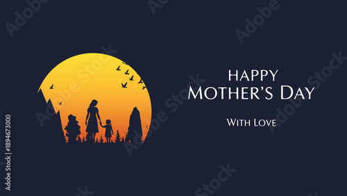 Celebrating mother's day with warmth and love