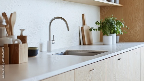 Modern Minimalist Kitchen Sink Design