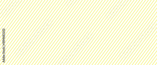 Thin slash line seamless pattern. Repeated fine diagonal lines background. Yellow diagonal lines on white background abstract pattern.
