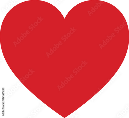 Vibrant red heart symbol on soft peach background Free Download Vibrant red heart symbol on soft peach background - GFXLoad