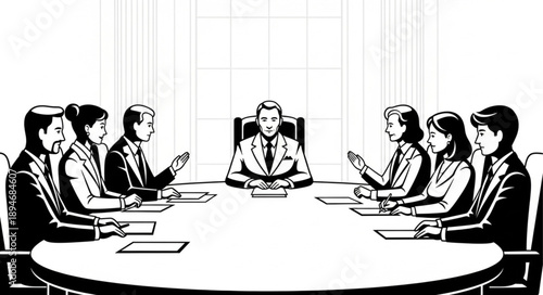 business people in a meeting