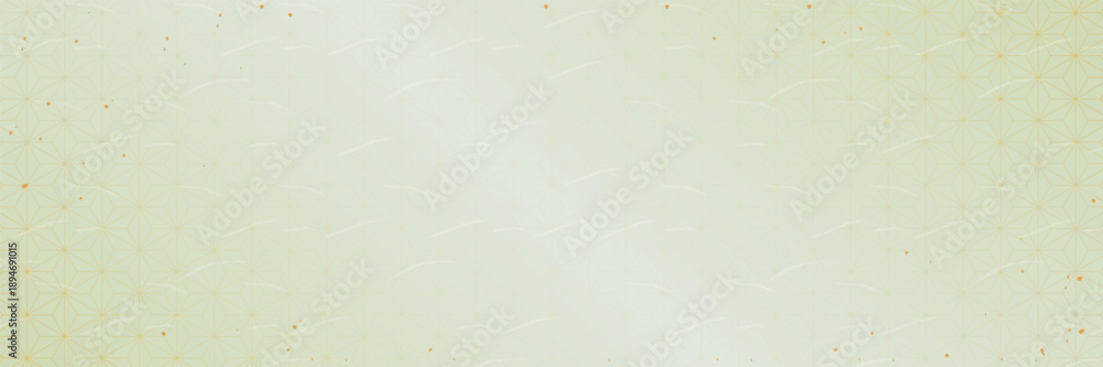 Fototapeta premium Green Japanese paper background material