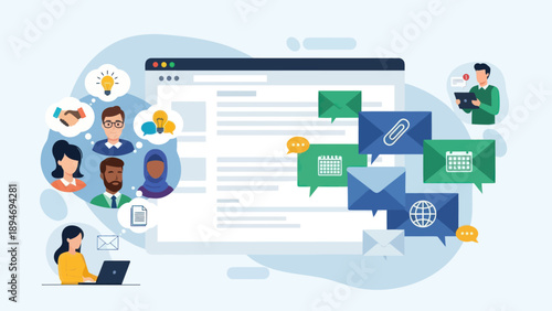 Digital Communication and Online Collaboration Tools.