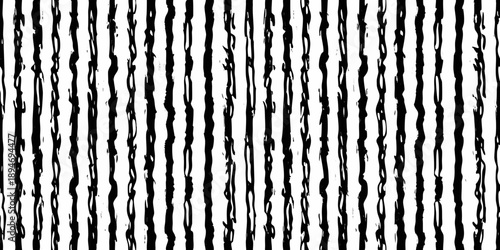 Abstract black and white vertical lines creating a textured pattern