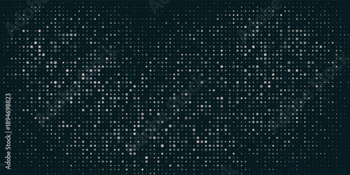 Abstract Teal Dot Pattern Background With Digital Light Texture For Modern Design Projects eps10