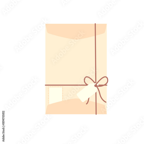 Antique Mail Ephemera Illustration - Vintage Postal Paper