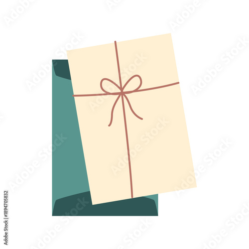 Antique Mail Ephemera Illustration - Vintage Postal Paper