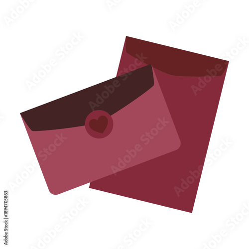 Antique Mail Ephemera Illustration - Vintage Postal Paper