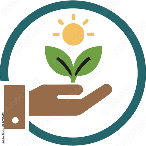 Electronic waste disposal illustration showing a trash bin with circuit board and lightning bolt symbol