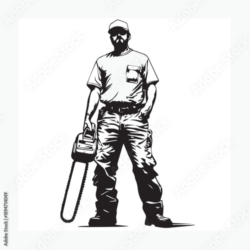 vector illustration of a man