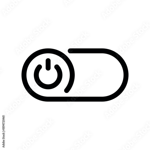 Active Power Toggle Switch Sliding to Right Side