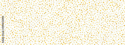 golden star confetti seamless pattern gold glitter sparkle