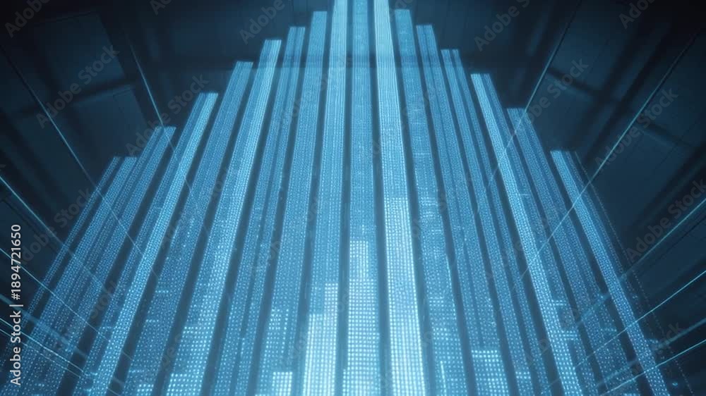 custom made wallpaper toronto digitalBusiness team silhouettes looking at futuristic digital chart