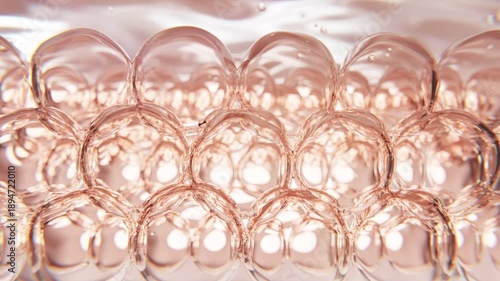 3D animation of nourishing serum penetrating deep into skin layers, representing hydration, rejuvenation, and advanced skincare absorption for enhanced beauty and wellness.