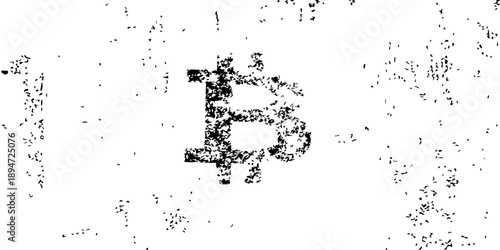 Abstract grunge background featuring a black ink splat texture with liquid paint drops and artistic spray stains in a vector illustration design element