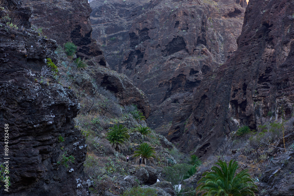 Obraz premium Masca canyon view from cave