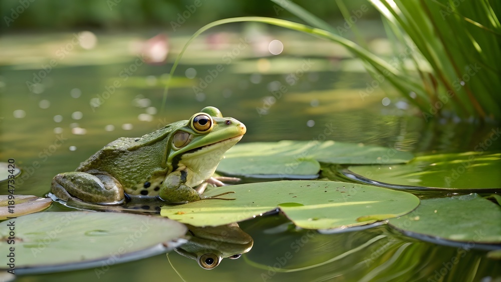 Obraz premium Frog.