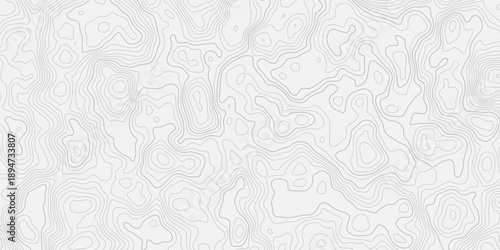 Timeless Vintage Cartographic Topographic Map Pattern
Seamless monochrome contour line design with stylized terrain height on transparent background