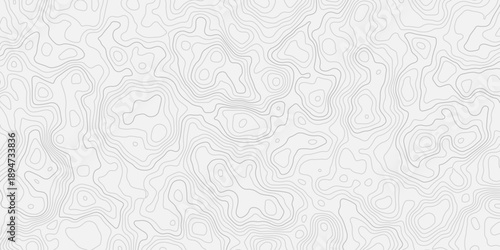 Traditional Topography Line Map Background in Black Ink Style
Seamless vintage terrain elevation contours for outdoor branding and design