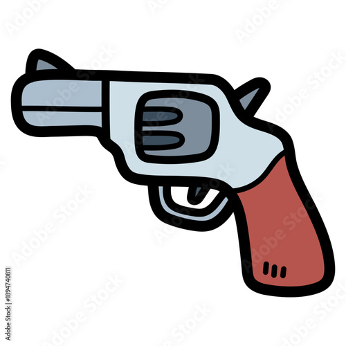 revolver illustration