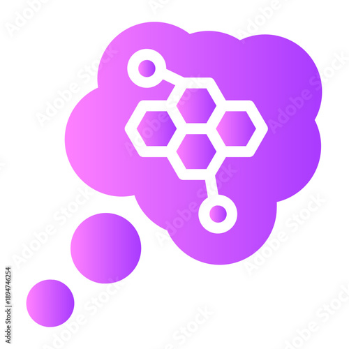 biology gradient icon