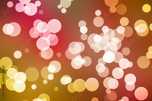 Colorful digital creative bokeh wallpaper design background motion template