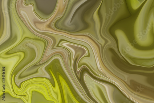 texture splash abstract background with green waves