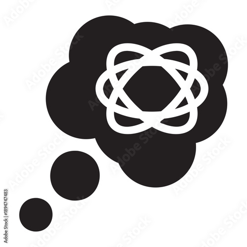 philosophy glyph icon