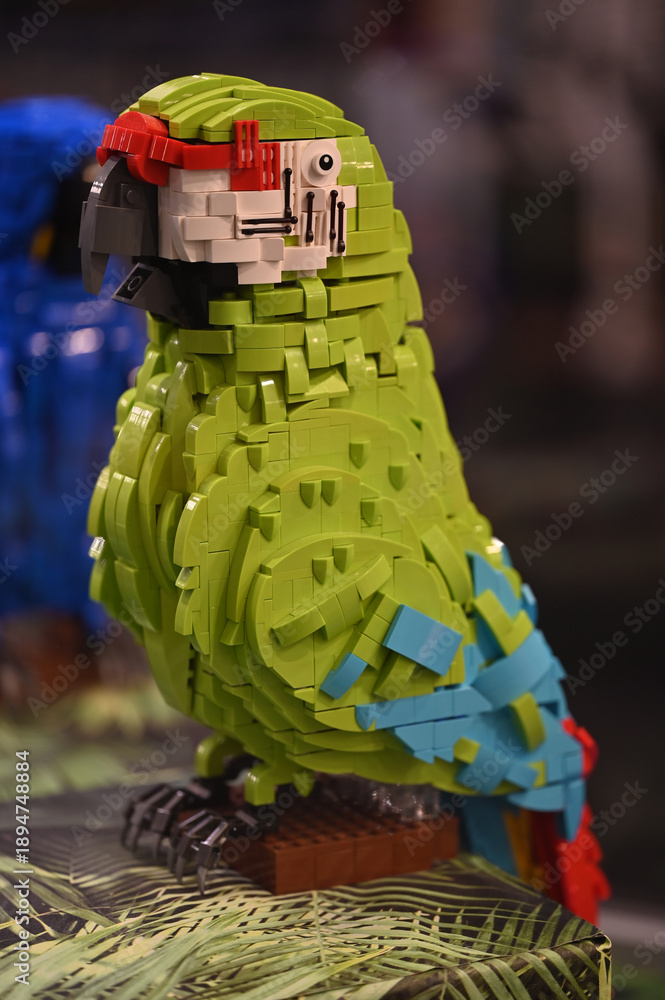 Naklejka premium LEGO parrot 
