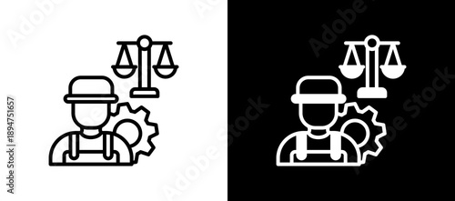 Fair Labor linemixed icon