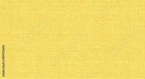 Yellow linen fabric texture background with seamless woven textile pattern for cloth, paper, and material surface design.