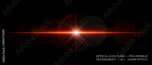 Realistic optical lens flare with bright core, glowing dust, and subtle transparency. Ideal for overlays, highlight accents, and luminous visual compositions.