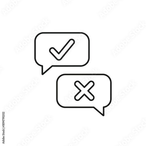 Decision making icons