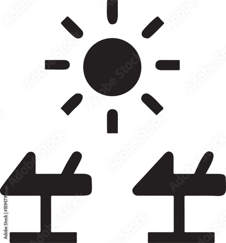 Sunrise and Airplane: The sun shines down upon a pair of airplanes, symbolizing air travel or perhaps the dawn of a new day for the transportation industry.