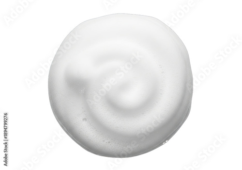 Creamy White Foam Texture