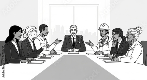 business people in a meeting