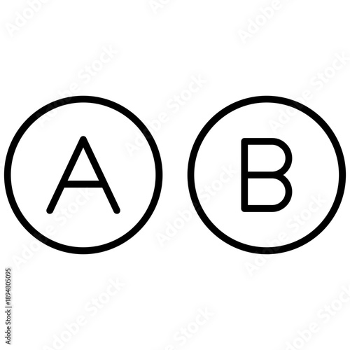 Abs Icon Vector Element