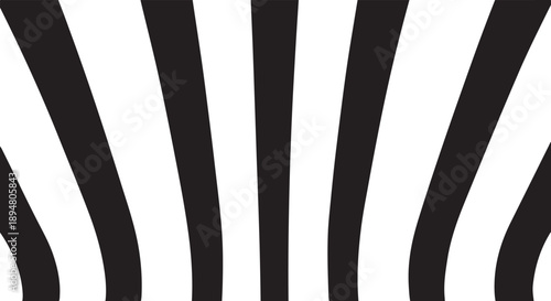 Black and white abstract striped pattern background design element