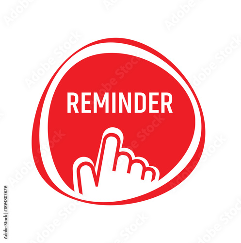 reminder sign