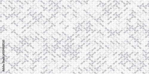 seamless pattern metal grid meatball wall decoration with chains circle wallpaper. white and gray paper ornament cover, page, banner template design.